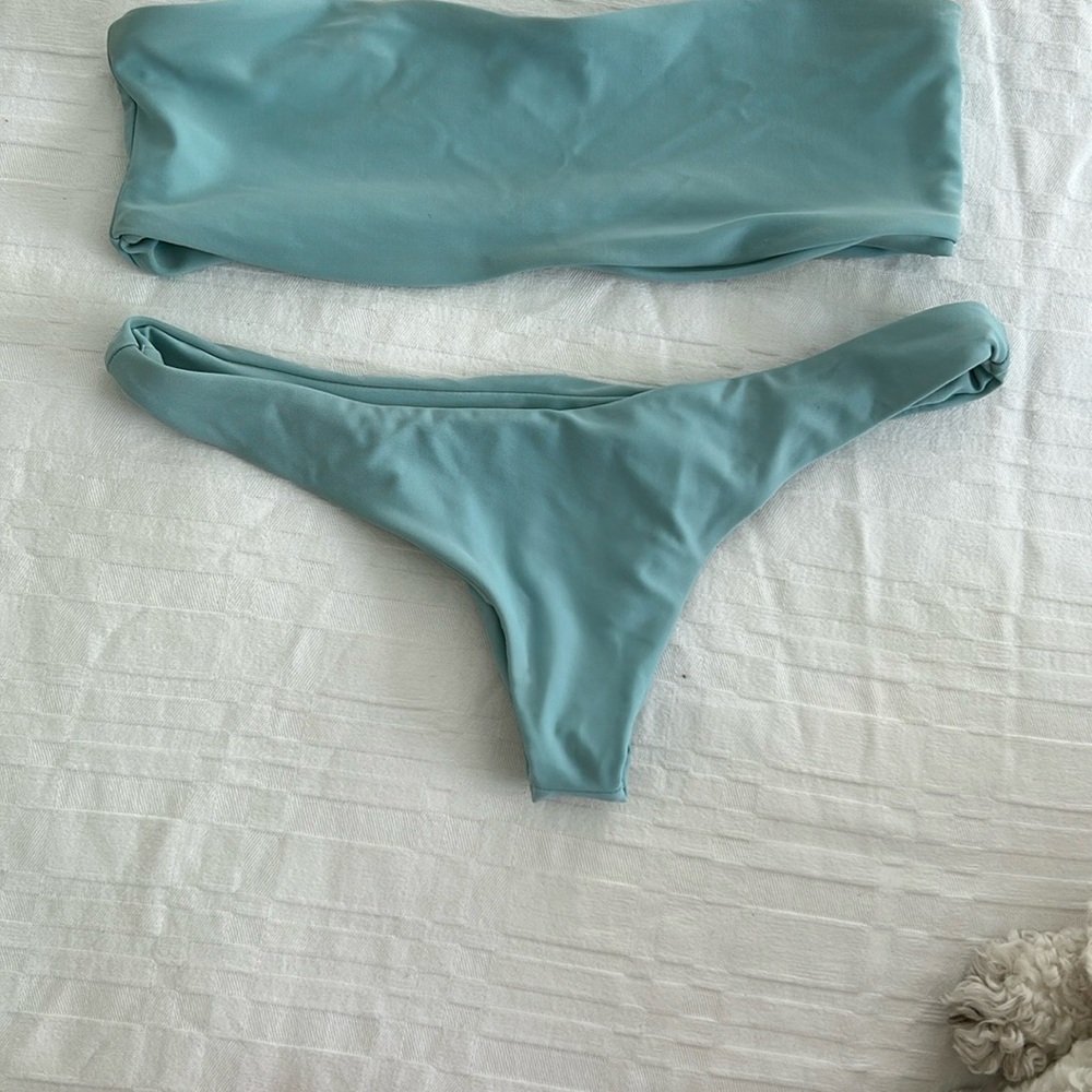 Jade Swimwear: all around bandeau / most wanted bottoms NEW